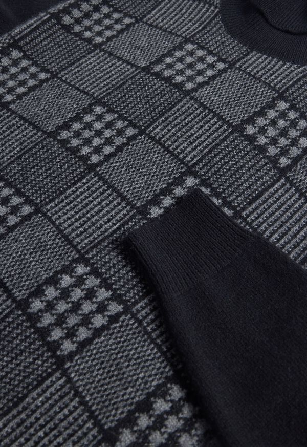 Paul Stuart Glen Plaid Turtleneck Sweater, image 3