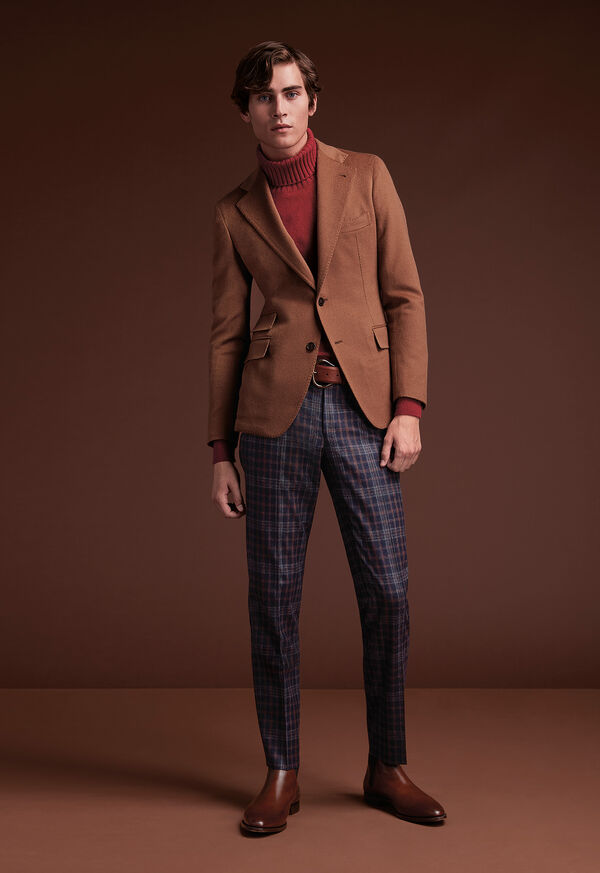 Paul Stuart Navy Wool Blend Pant, image 2