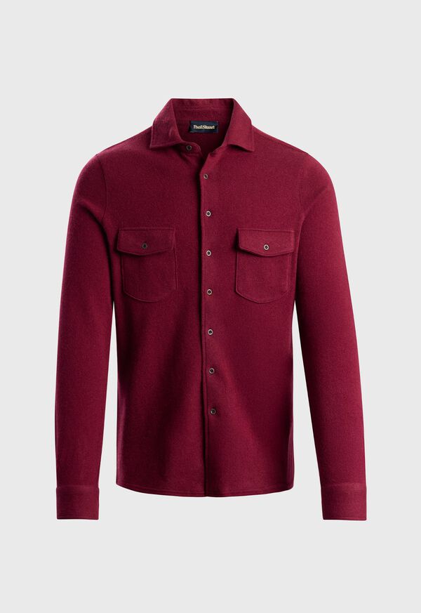 Paul Stuart Wool & Cashmere Knitted Shirt, image 1