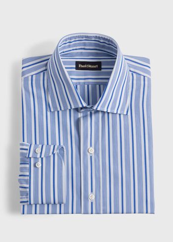 Paul Stuart Wide Stripe Dress Shirt