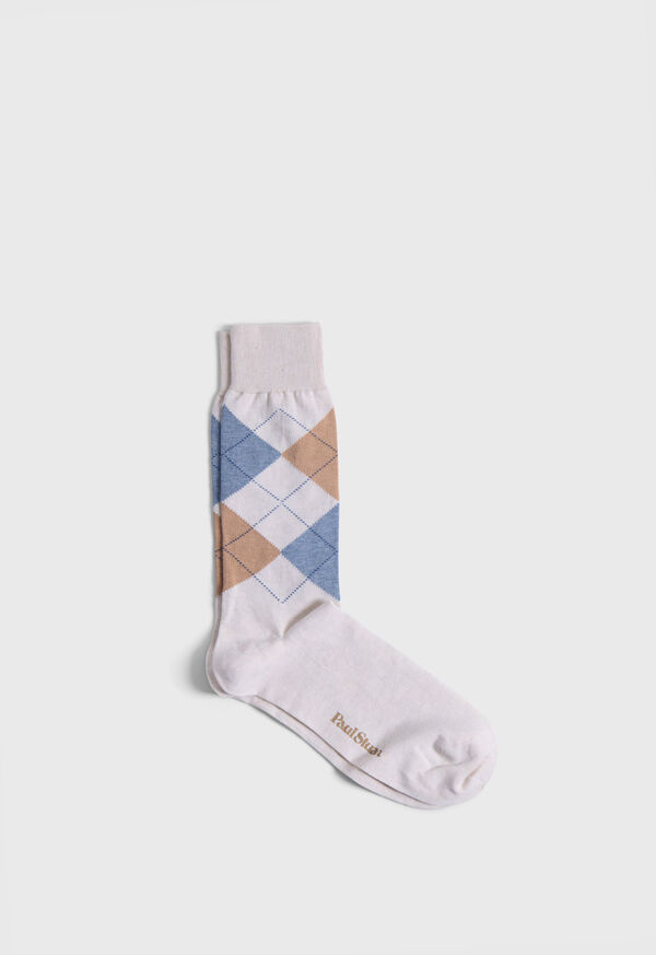 Paul Stuart Cotton Argyle Sock, image 1