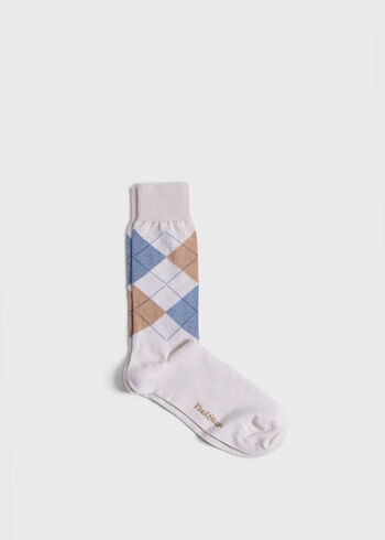 Paul Stuart Cotton Argyle Sock