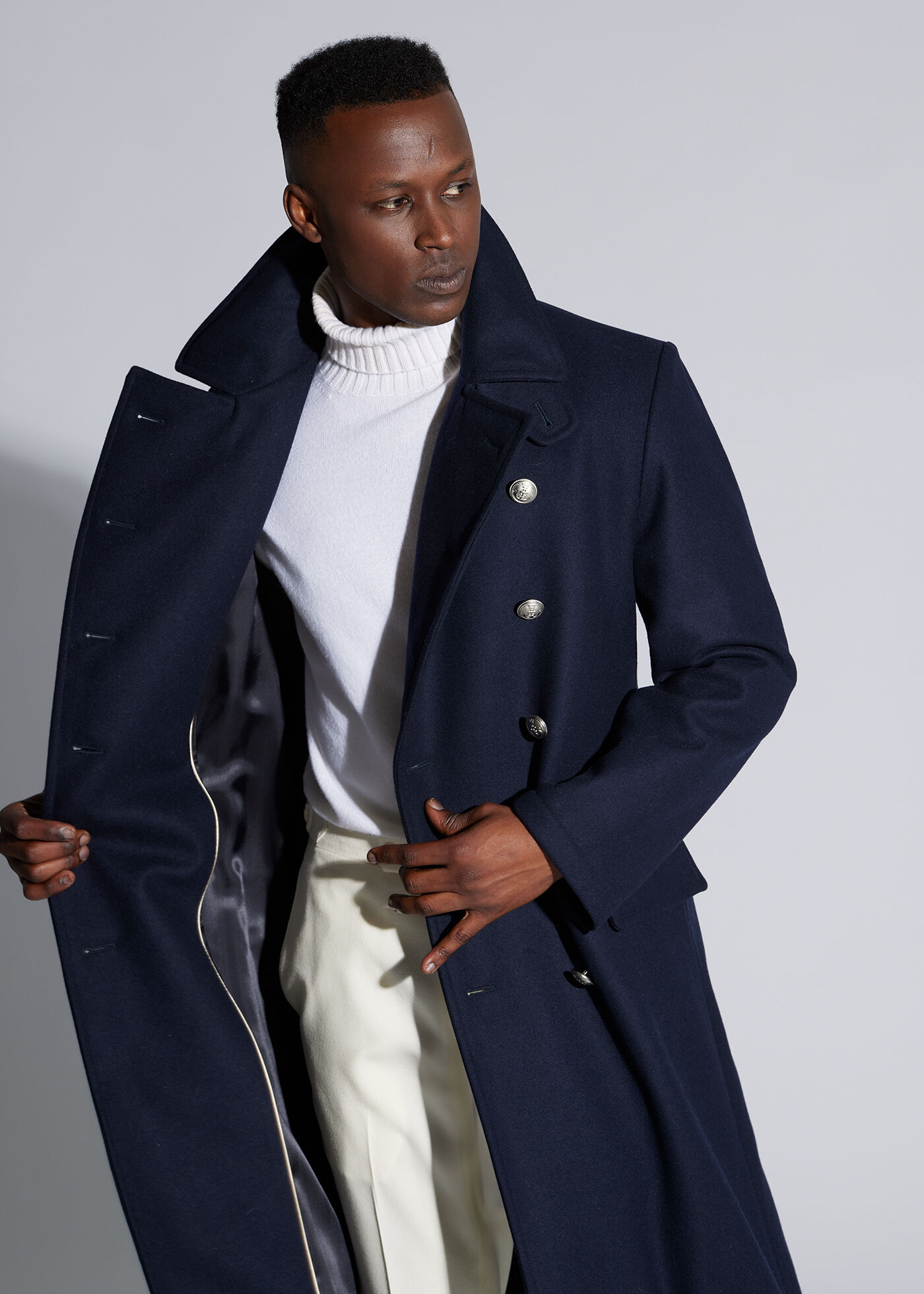 Navy shop military coat