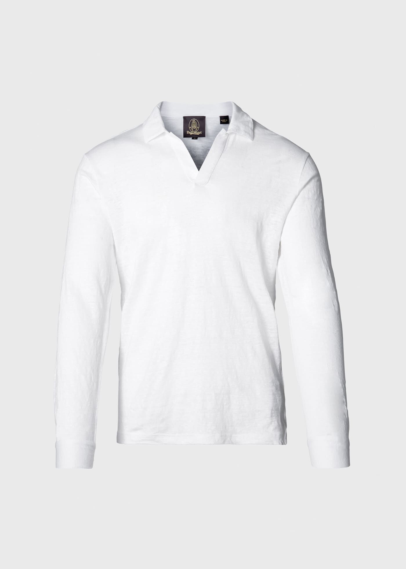 Men's long sleeve pullover shirts with colla 2025