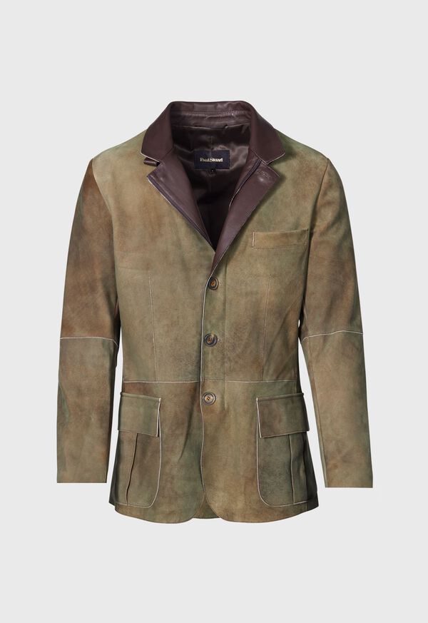 Paul Stuart Suede Raw Edge Jacket, image 8