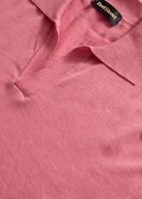 Paul Stuart Open Collar Cotton Polo, thumbnail 2