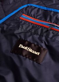Paul Stuart Quilted Nylon Vest with Wool Trim, thumbnail 9