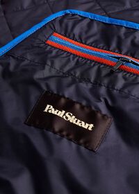 Paul Stuart Quilted Nylon Vest with Wool Trim, thumbnail 4