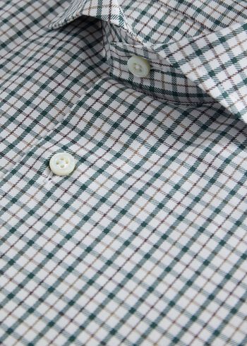 Paul Stuart Tattersall Check Sport Shirt