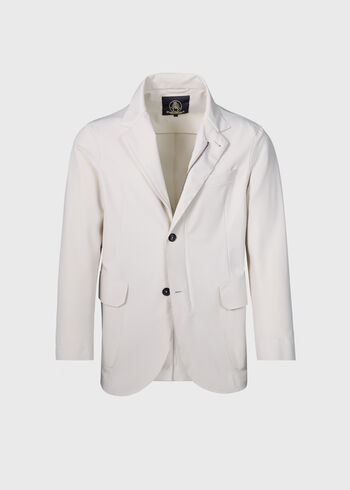 Paul Stuart Laser Cut Jersey Blazer