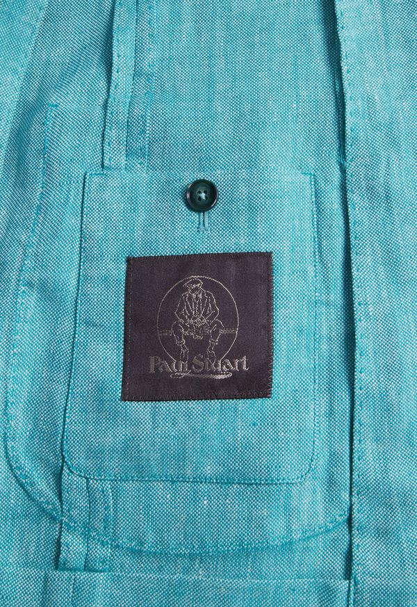 Paul Stuart Linen Double Breasted Jacket, image 3
