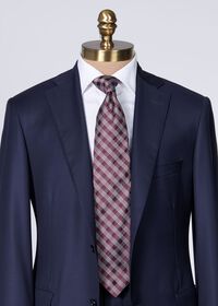 Paul Stuart Silk Jacquard Check Tie, thumbnail 2