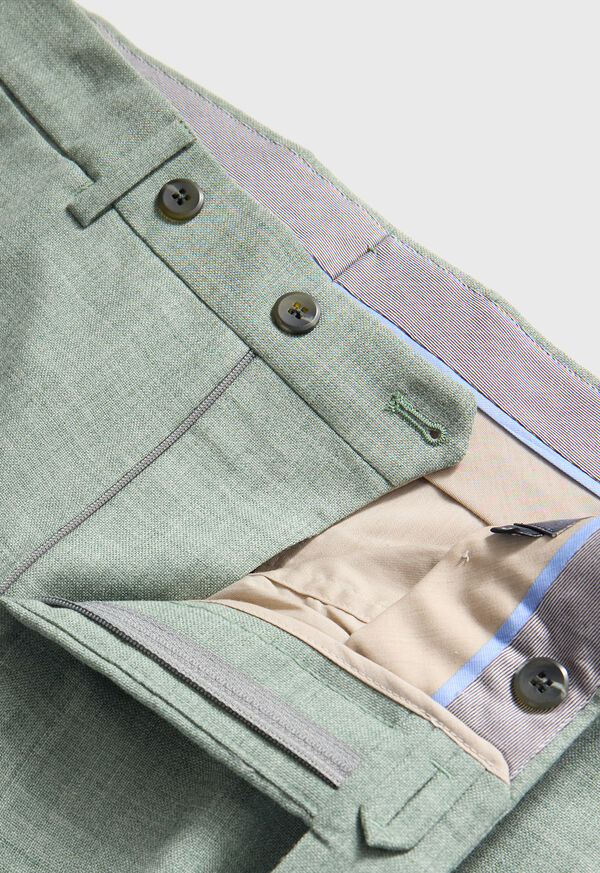 Paul Stuart Wool Hopsack Dress Trouser, image 3