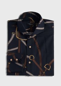 Paul Stuart Printed Cotton Flannel Shirt, thumbnail 1