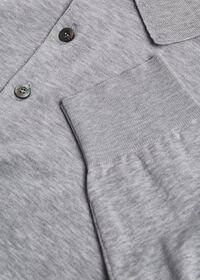 Paul Stuart Long Sleeve Cotton Polo, thumbnail 14