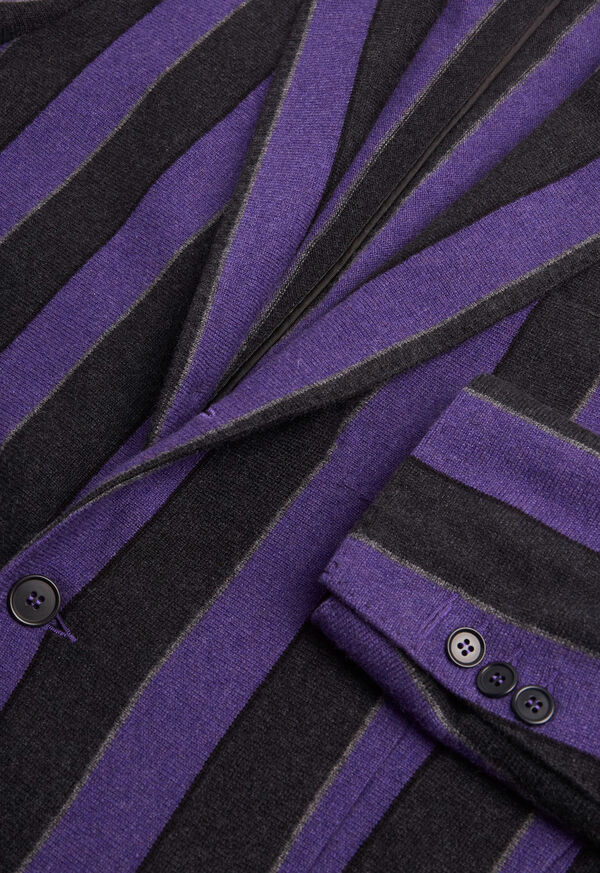 Paul Stuart Rice Stitch Merino Wool Stripe Blazer, image 2