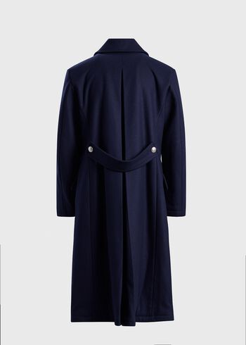 Paul Stuart Double Breasted Wool Overcoat