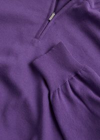 Paul Stuart Cotton Zipneck Pullover, thumbnail 2