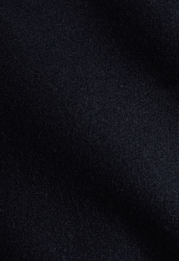 Paul Stuart Modern Peacoat with Leather Detail, image 4