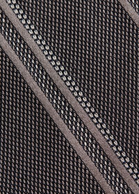 Paul Stuart Silk Grenadine Stripe Tie, thumbnail 3
