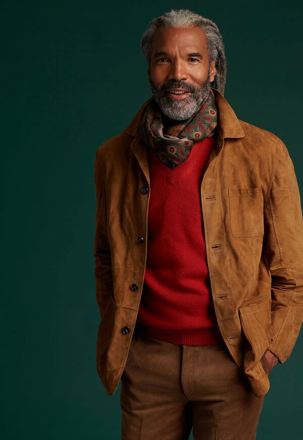 Paul Stuart Classic Cashmere V-Neck Sweater, image 45