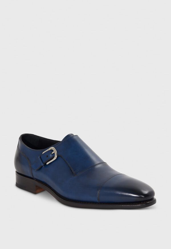 Paul Stuart Giordano Leather Monk Strap, image 2
