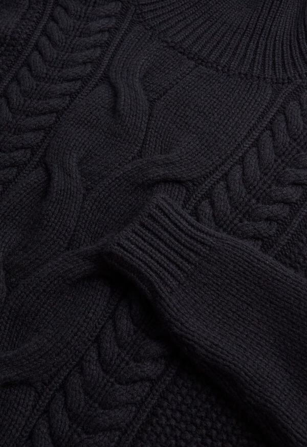Paul Stuart Cashmere Cable Turtleneck Sweater, image 3