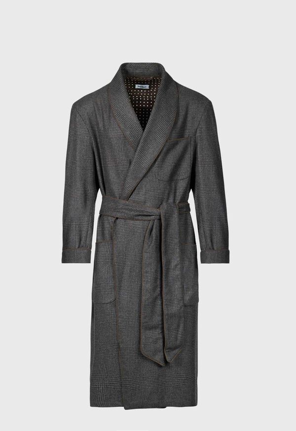 Paul Stuart Cashmere Plaid Robe, image 1