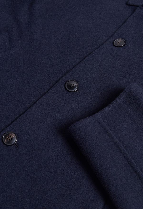 Paul Stuart Cashmere & Wool Short Overcoat, image 3