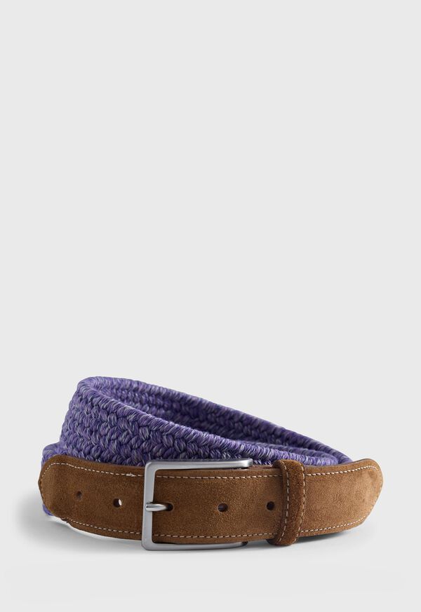 Paul Stuart Braided Stretch Belt, image 1