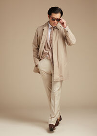 Paul Stuart Tailored Fit Raincoat, thumbnail 3