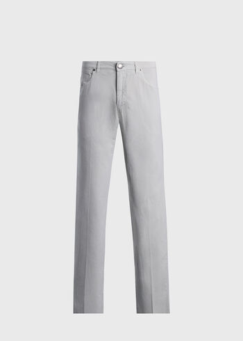 Paul Stuart Cotton & Silk Five Pocket Pant