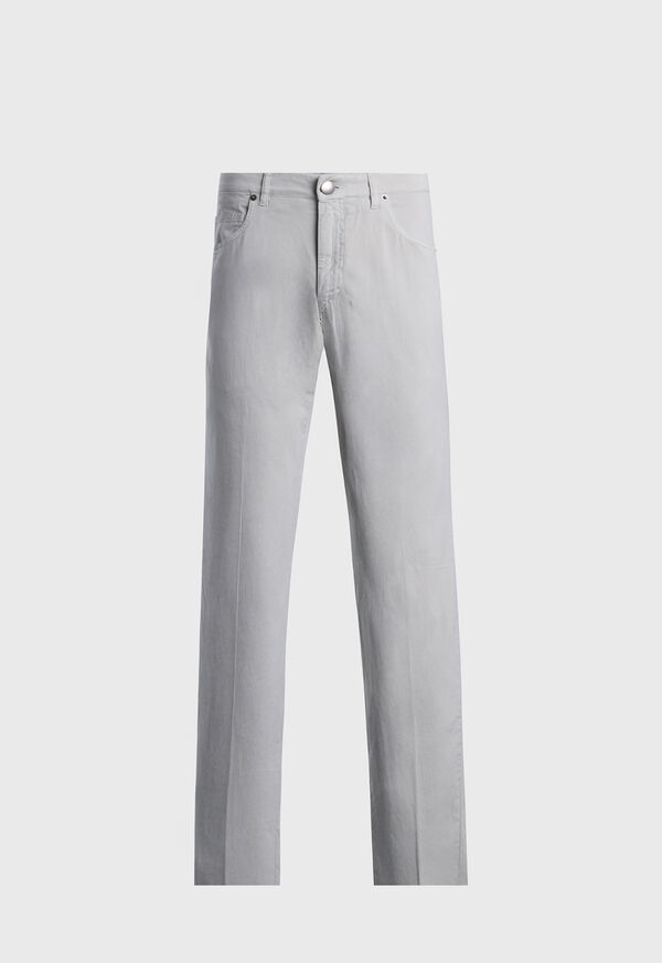 Paul Stuart Cotton & Silk Five Pocket Pant, image 1