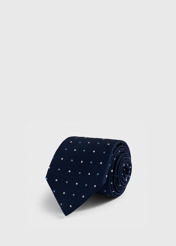 Paul Stuart Silk&nbsp;Woven Dot Tie