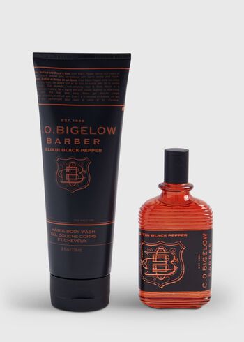 Paul Stuart C.O. Bigelow Black Pepper Duo Apothecary Box