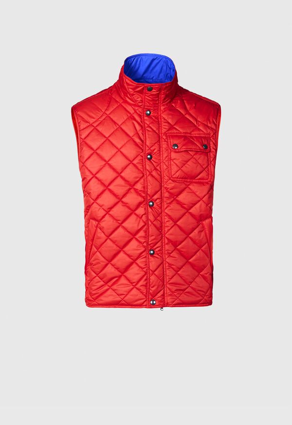 Paul Stuart Diamond Quilted Vest, image 1
