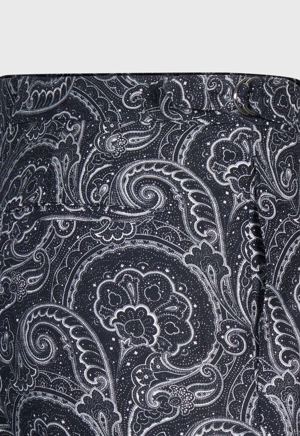 Paul Stuart Printed Paisley Linen Dress Trouser, image 3