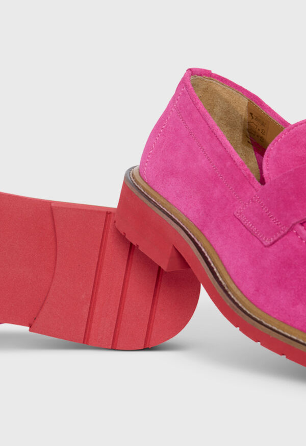 Paul Stuart Delfino Nubuck Penny Loafer, image 5