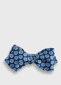 Paul Stuart Silk Twill Tossed Paisley Bow TIe, thumbnail 1
