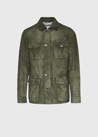 Paul Stuart Suede Safari Jacket, thumbnail 1