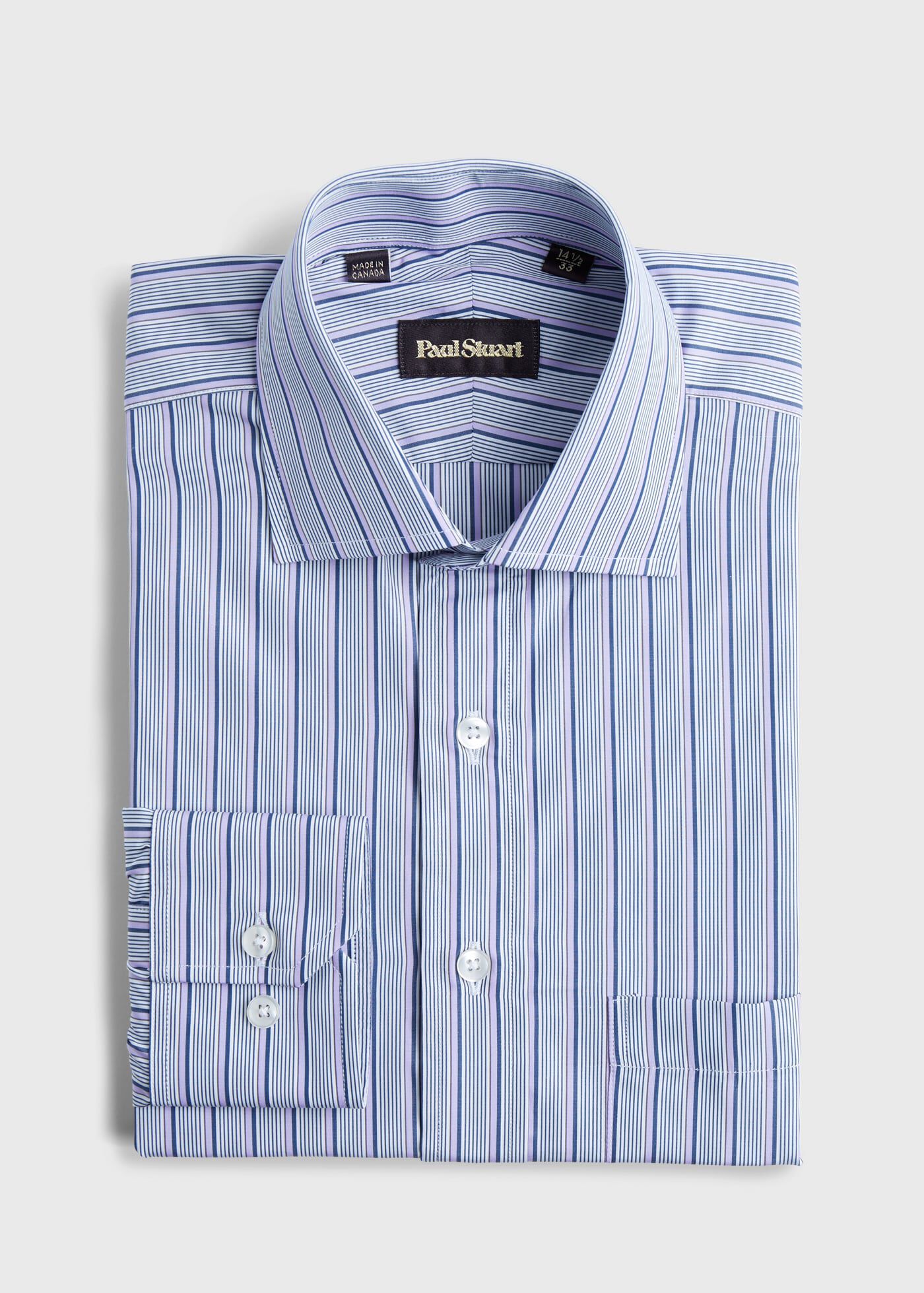 Variegated Stripe Dress Shirt Variegated Stripe Dress Shirt
