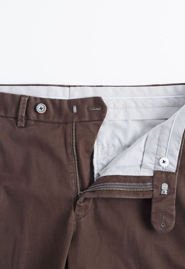 Paul Stuart Satin Cotton Stretch Trouser, image 2