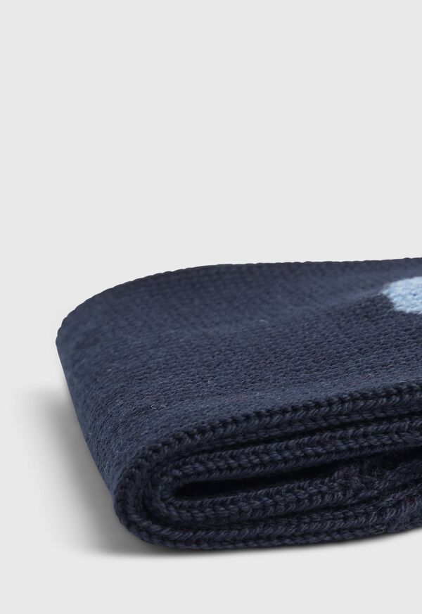 Paul Stuart Heavy Weight Cotton Skull & Crossbones Sock, image 2