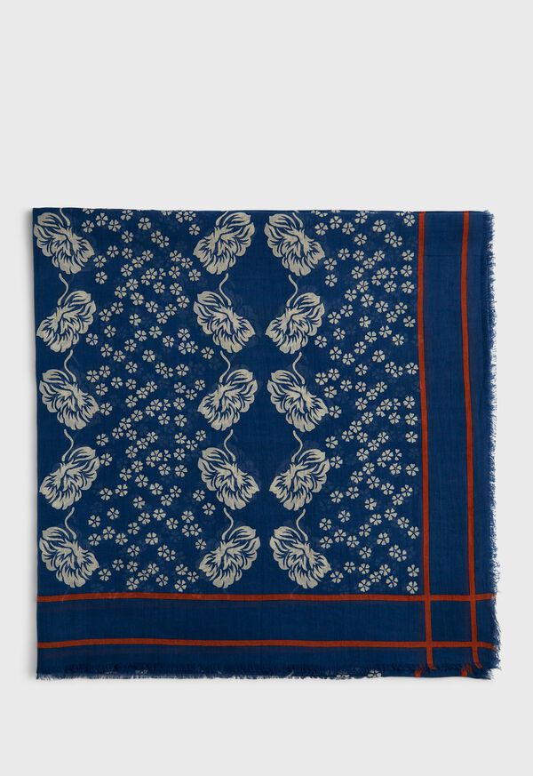 Paul Stuart Floral Scarf, image 2