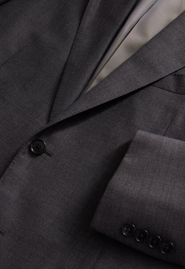 Paul Stuart All Year Super 110s Wool Sharkskin Suit, image 3