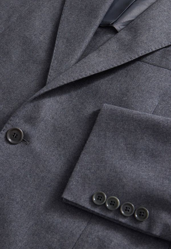Paul Stuart Lightweight Wool Flannel Suit, image 4