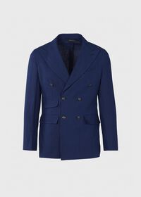 Paul Stuart Linen Double Breasted Jacket, thumbnail 1