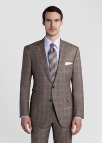 Paul Stuart Paul Fit Super 110s Wool Plaid Suit, thumbnail 1
