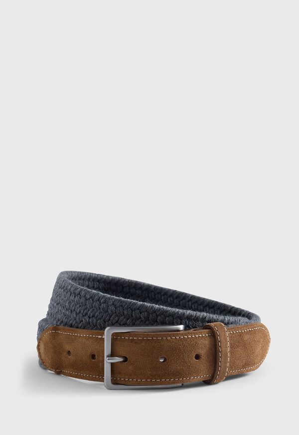 Paul Stuart Braided Stretch Belt, image 1