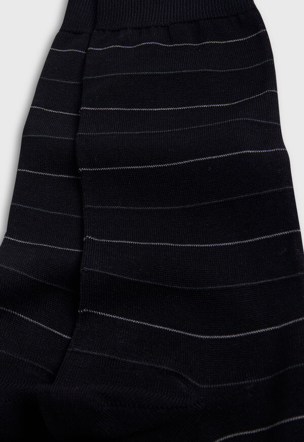 Paul Stuart Cotton Horizontal Stripe Sock, image 3